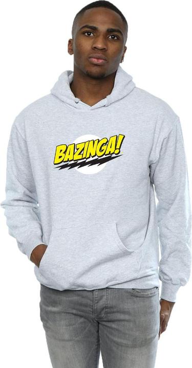 Actual product image Dam Mens Sheldon Bazinga Hoodie (M)