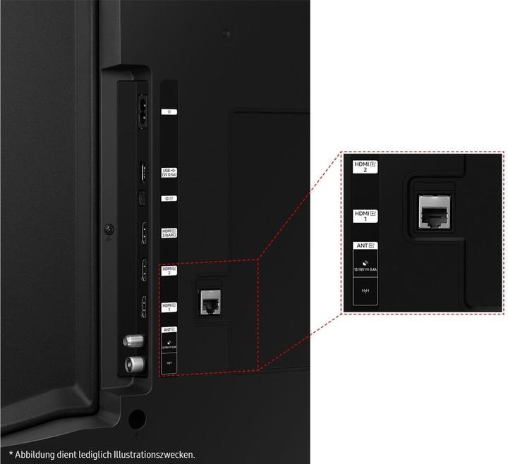 Produktbild Samsung GU43CU7179U (43", CU7179, LED, 4K, 2023)