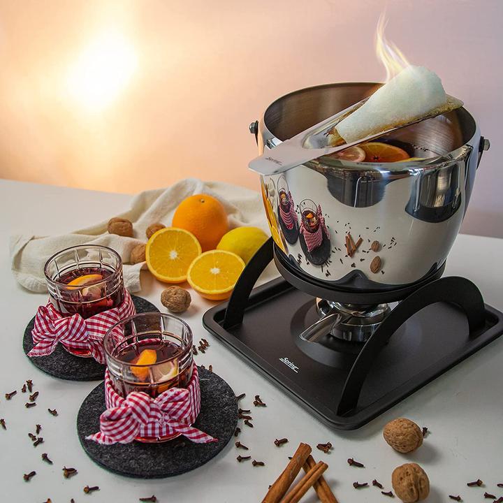 Actual product image Spring Fire tongs punch set (Cheese fondue)