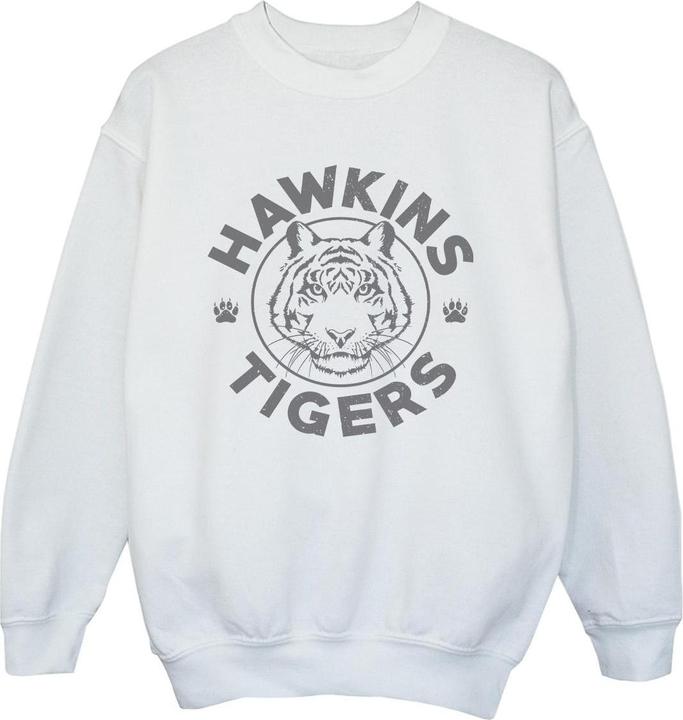 Immagine prodotto Netflix Stranger Things Hawkins Grey Tiger Felpa Ragazzi (140, 146)