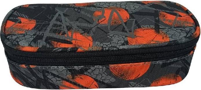 Produktbild Donau Schüleretui orange/schwarz