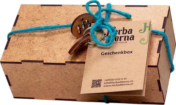 Image du produit Herba di Berna Cadeau de Noël Petite boîte de bain (Bombe de bain)