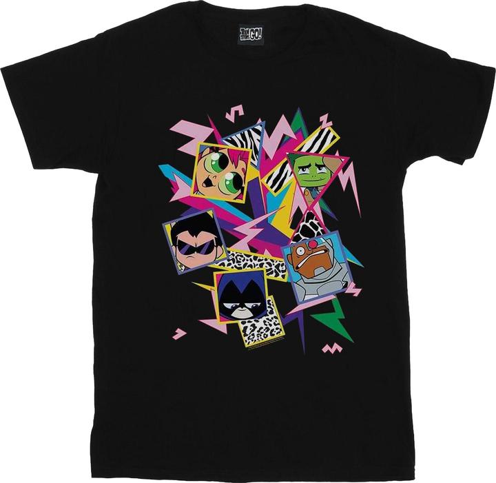 Immagine prodotto Teen Titans Go 80s Icons Maglietta Ragazzi (152, 158)