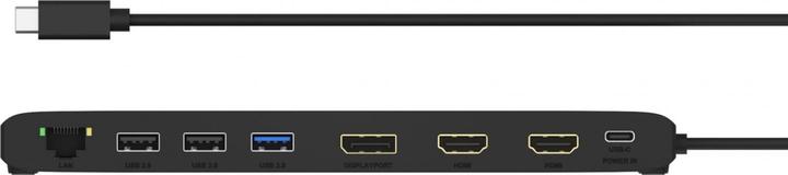 Actual product image Icy Box IB-DK2116-C (USB-C, 8 Ports)