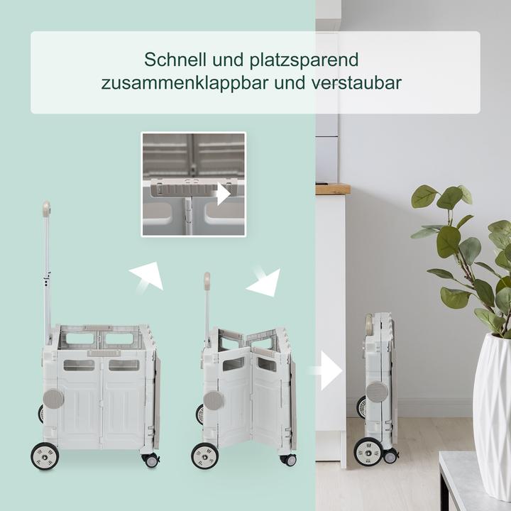 Produktbild Relaxdays Einkaufstrolley