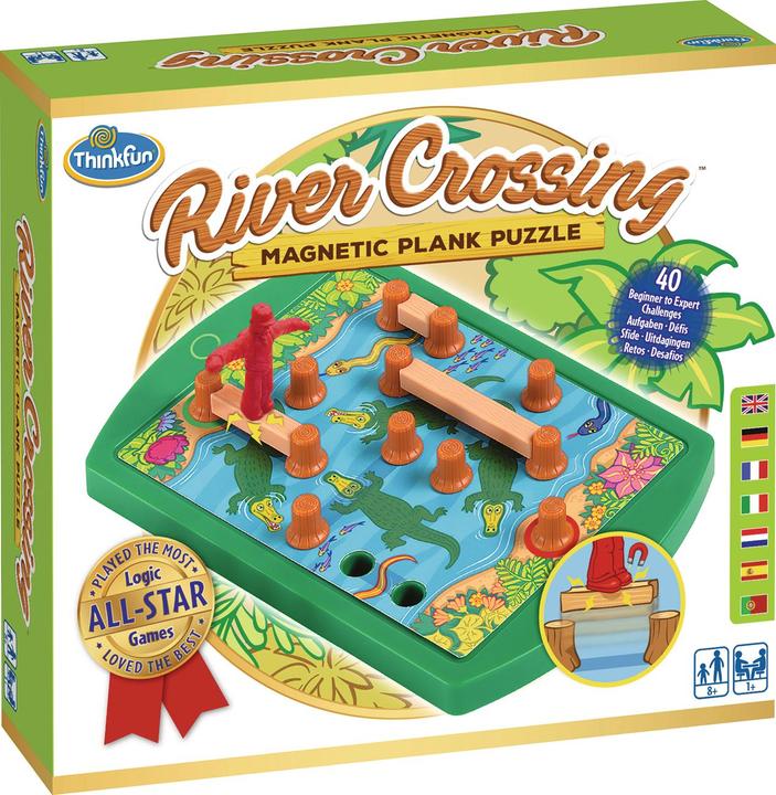 Produktbild Thinkfun River Crossing (Deutsch, Französisch, Italienisch, Englisch)