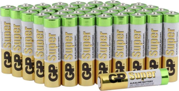 Produktbild GP Batteries Super Alkaline (40 Stk., AAA)