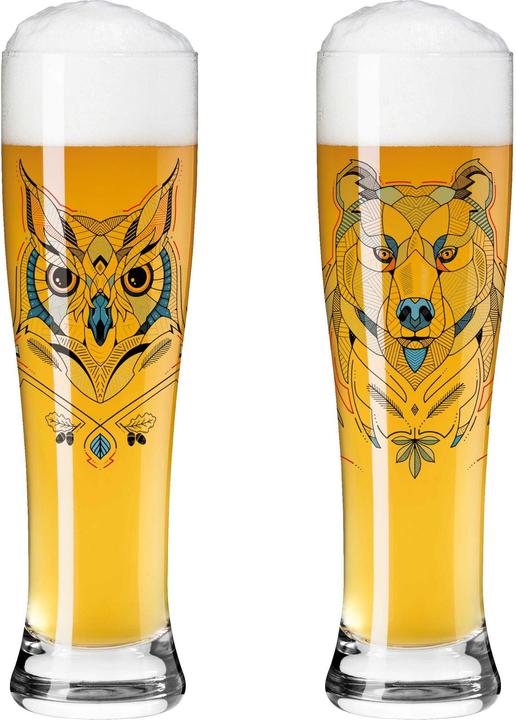 Actual product image Ritzenhoff 2-er-Set Weizenbierglas Brauchzeit (0.65 l, 2 x)