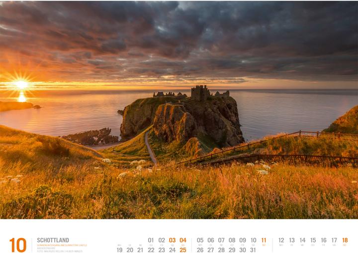 Image du produit Schottland - Unterwegs zwischen Highlands und Hebriden Kalender 2026 (54 x 42 cm, Allemand)