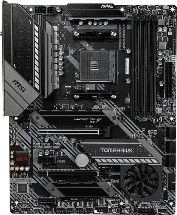 Produktbild MSI MAG X570 TOMAHAWK WIFI (AM4, AMD X570, ATX)
