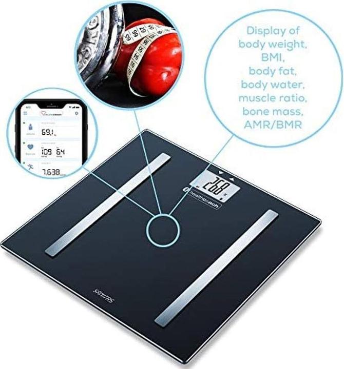 Actual product image Sanitas SBF 72 Connect personal scale (180 kg)