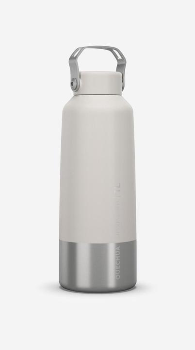 Actual product image Quechua bottle mh100 stainless steel 1l 330040 (1 l)