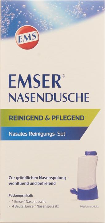Actual product image Emser Nasal shower + nasal rinsing salt (1 Piece)