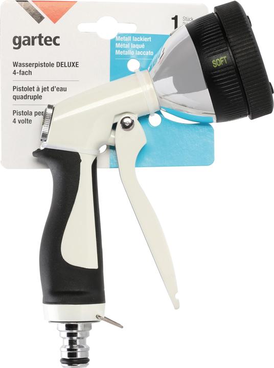 Gartec AQUAJET pistola ad acqua 4 volte bianca