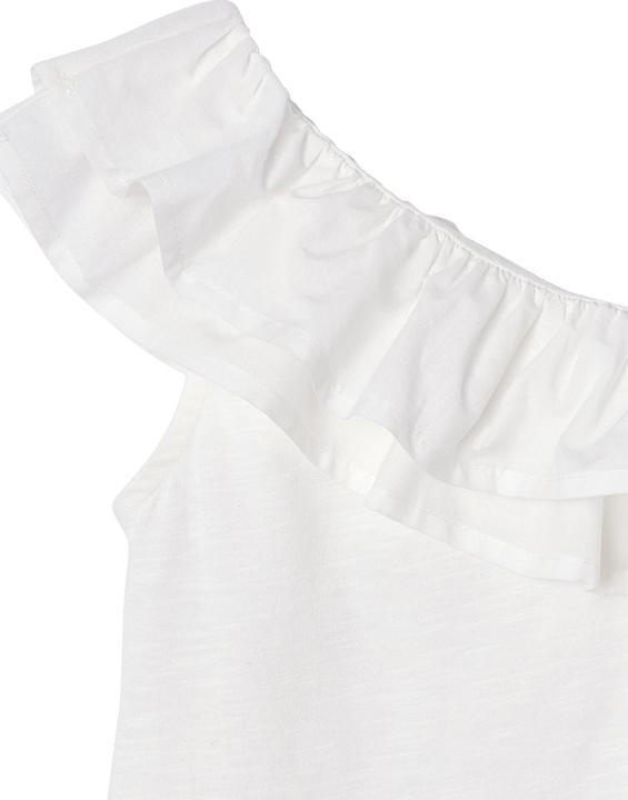 Image du produit Vertbaudet Asymmetrisches Mädchen Volant-Top (128)