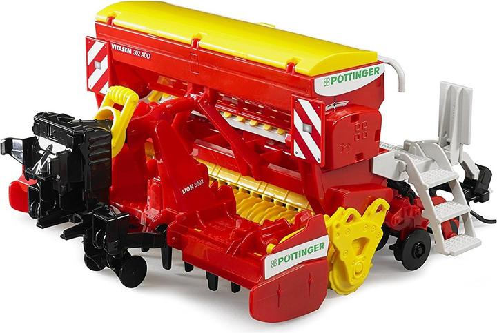 Actual product image Bruder Pöttinger seed drill power harrow