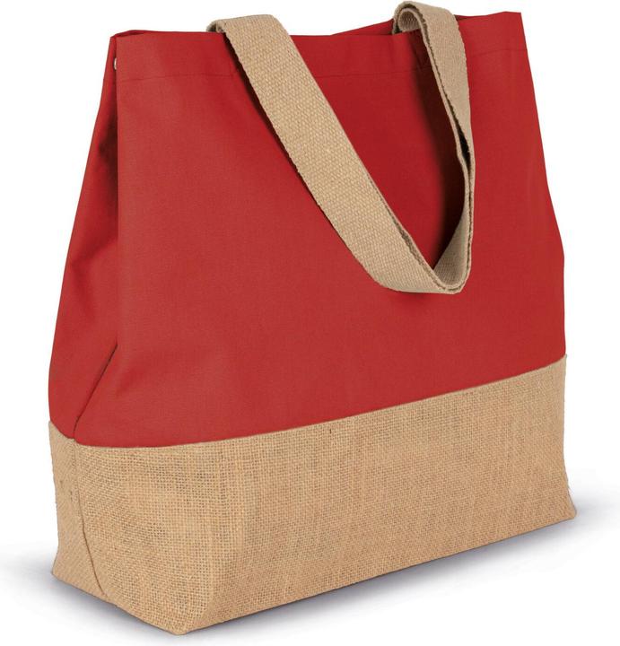Image du produit Kimood Tote bag toile de coton et jute