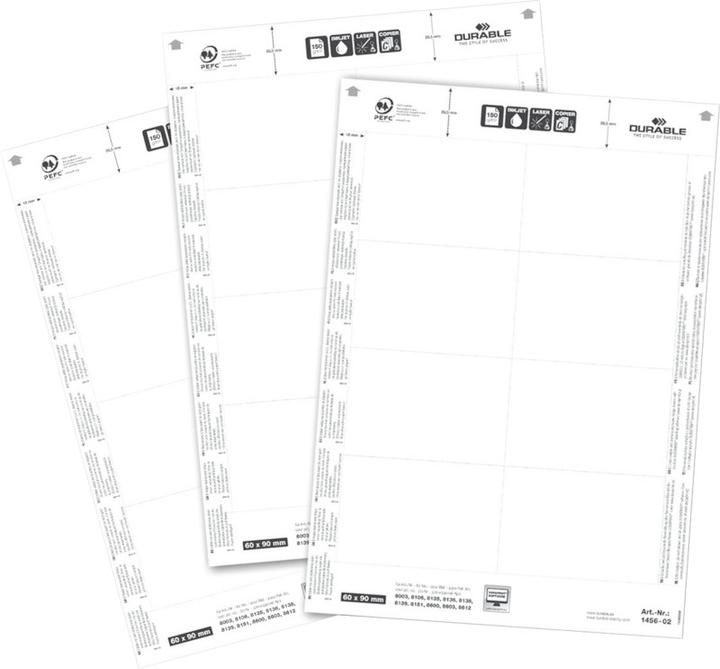 Produktbild Durable Einstecketiketten Badgemaker für Namensschilder