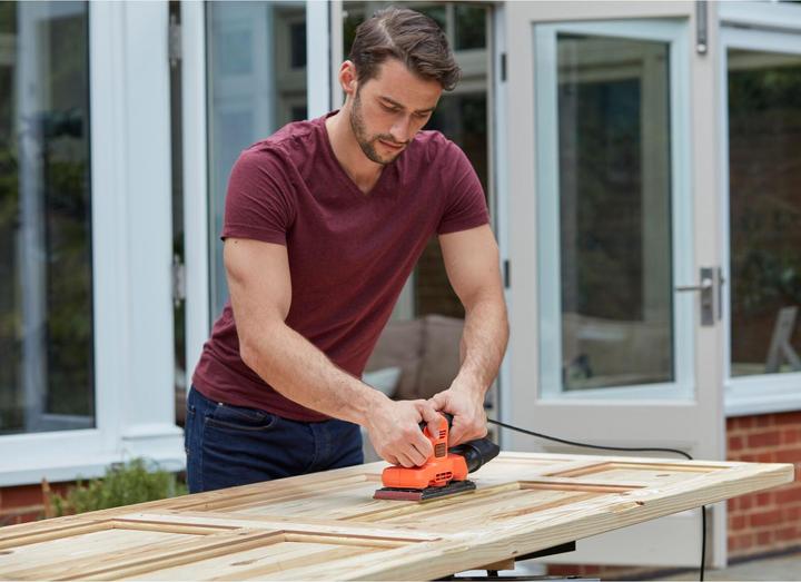 Image du produit Black & Decker BEW220 Ponceuse vibrante 14000 RPM (Ponceuse vibrante, 150 W)