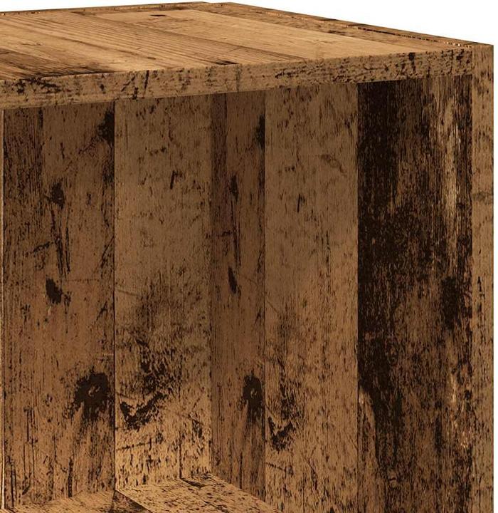 Image du produit VidaXL Eckregal Altholz-Optik 33x33x132 cm Holzwerkstoff (33 x 33 x 132 cm)