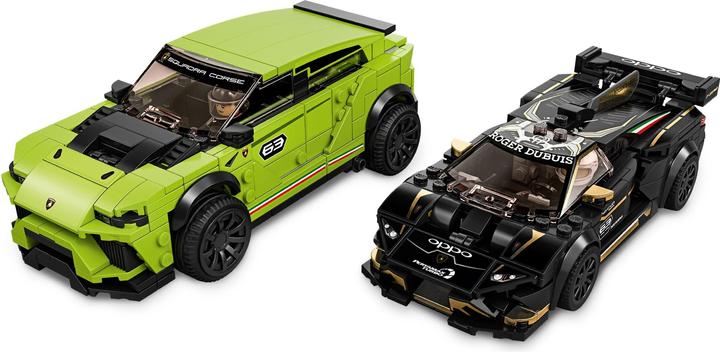 Actual product image LEGO Lamborghini Urus ST-X & Lamborghini Huracán Super Trofeo EVO (76899, LEGO Speed Champions)