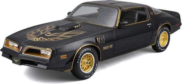 Actual product image Maisto Pontiac Firebird Trans Am 1978 1/18 black