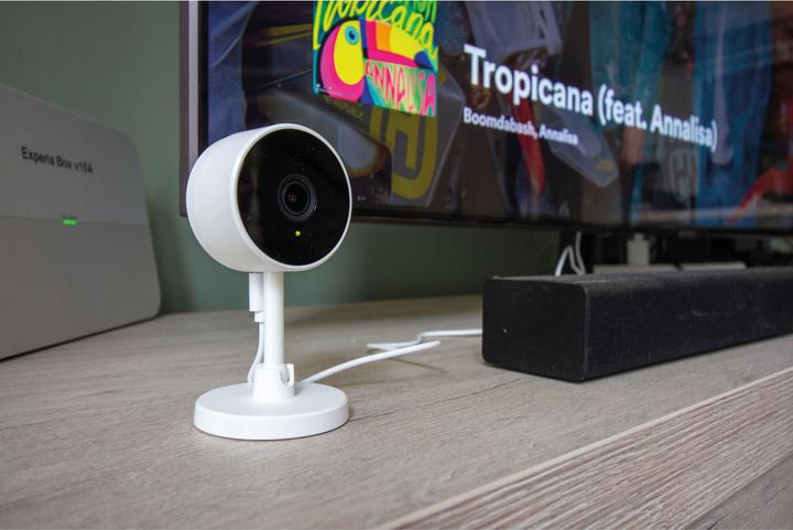 Actual product image Alecto SMART-CAM10 - Smart wifi camera, aan domotica koppelbare IP camera - Wit (1920 x 1080 Pixels)