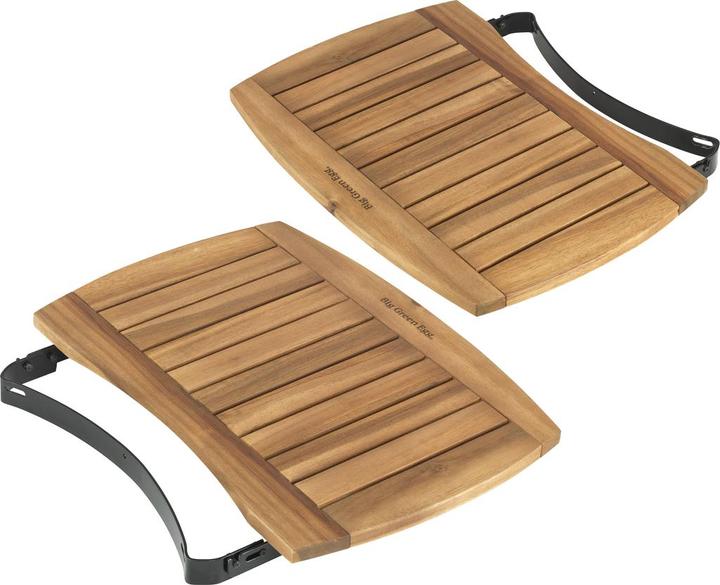 Actual product image Big Green Egg Side tables made of acacia wood size L