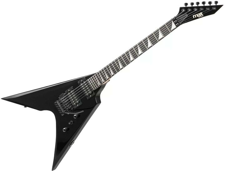 Produktbild Max E-Gitarre GigKit Rock Style Schwarz (E-Gitarren Set, Griffbrett: Rosenholz, Hals: Linde)