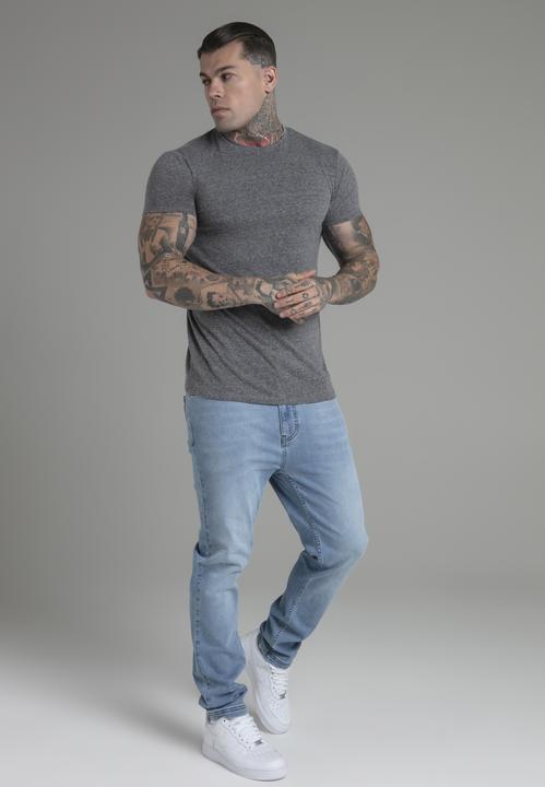 Immagine prodotto Siksilk Maglietta Marl in grigio scuro (S)