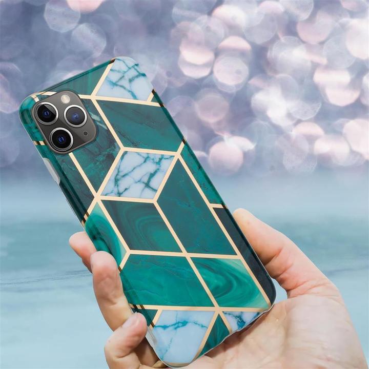 Actual product image Cadorabo IMD TPU Colorful Marble Cover (Apple iPhone 11 Pro)