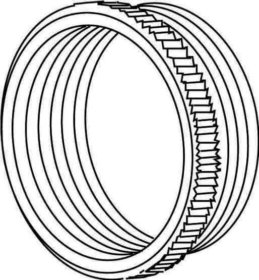 Actual product image Kleinhuis Hermann GmbH Co KG Reducing ring 44/2116 (44/2116)