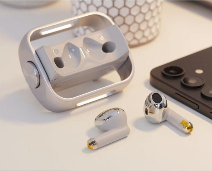 Image du produit Hoco - Wireless Earbuds (EW55) - for Gaming, Bluetooth 5.3, True Wireless - Silver