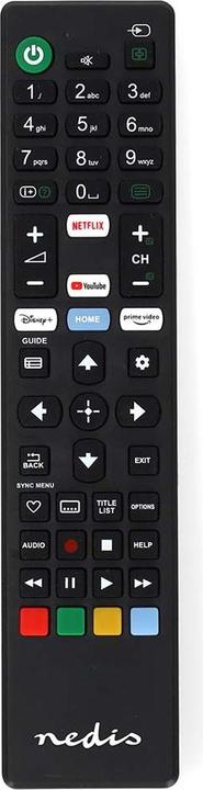 Immagine prodotto Nedis Telecomando di ricambio | Adatto per: Sony | Fisso | 1 dispositivo | Amazon Prime / Disney + Button (Telecomando specifico per il dispositivo, Infrarossi)