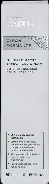 Image du produit Babor Gel-crème à effet mat et sans huile DOCTOR (50 ml, Crème 24h, Gel visage)