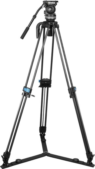 Image du produit Sirui Trépied SQ75 Rapid System, tête fluide VHS-10 incluse (Carbone)