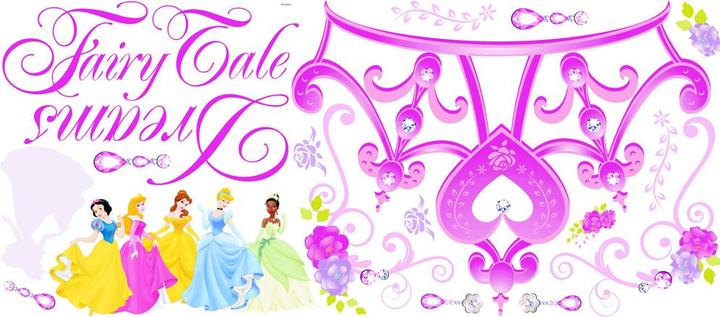 Image du produit Roommates RM - DISNEY Princesses avec couronne
