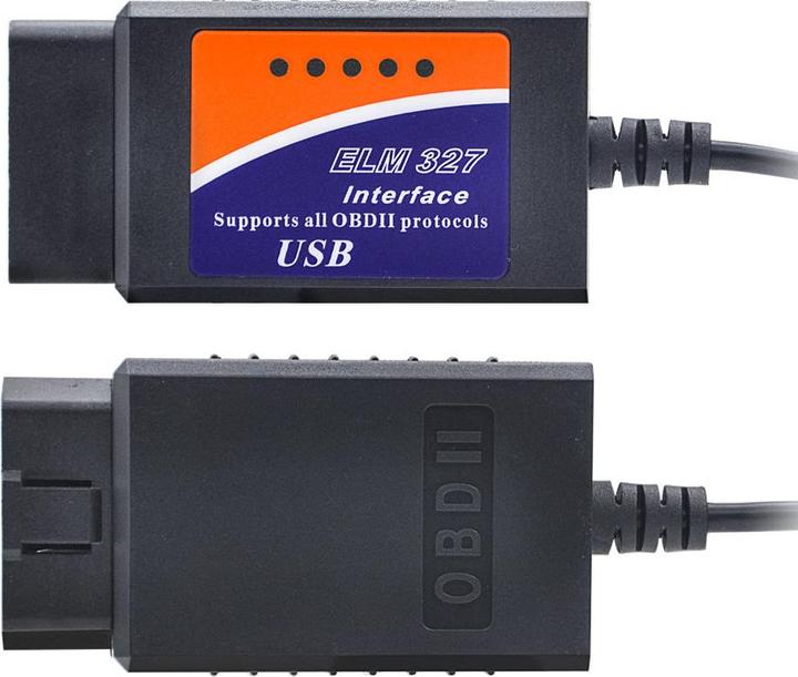Produktbild JTI USB ELM327 / OBD2 Fehlercodeleser Kfz-Diagnose