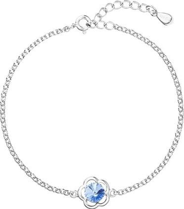 Produktbild Evolution Group Silver bracelet with Swarovski crystal 33117.3 Lt. Sapphire (L)