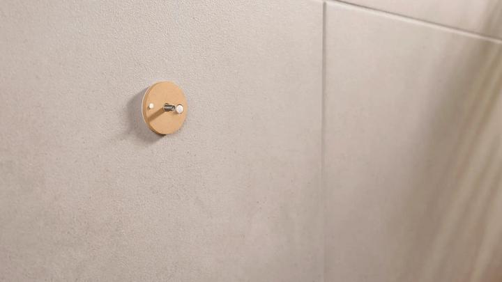 Immagine prodotto tesa MOON GREY Gancio per asciugamani con soluzione adesiva senza forare