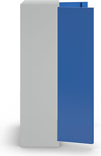 Actual product image MBA-System JUMBO equipment and cleaning cupboard, solid panel doors / 1 shelf box, light (45 cm, 112 cm)