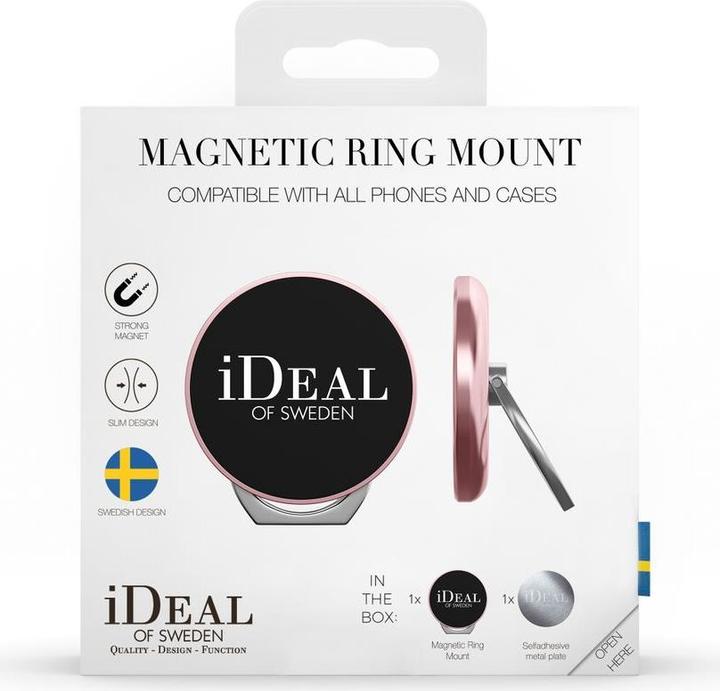 Actual product image iDeal Of Sweden Magnetic Ring Mount Pink