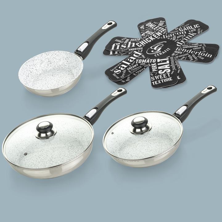 Produktbild Genius Cerafit Mont Blanc (28 cm, Bratpfanne, Keramik, Edelstahl)
