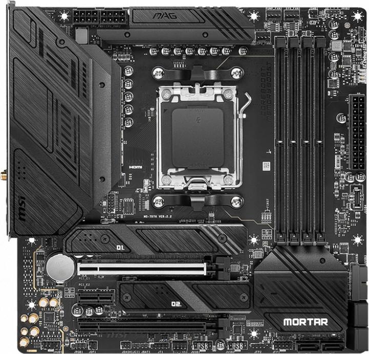 MSI MAG B650M Mortar WIFI (AM5, AMD B650, mATX)