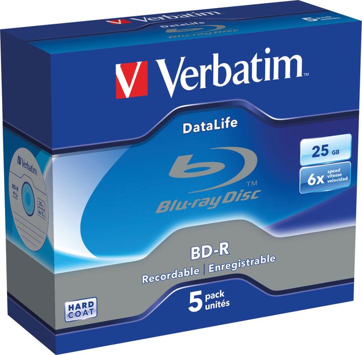 Produktbild Verbatim Bd-R (5 x)