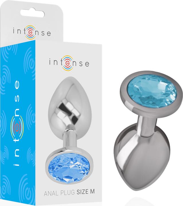 Immagine prodotto Intense Plug Anale In Metallo Blu Taglia M