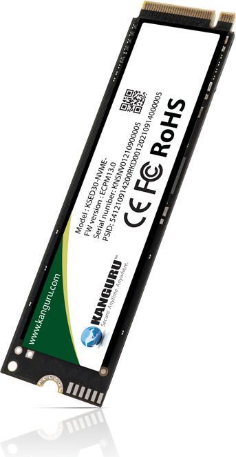Produktbild iStorage 8TB M.2 NVMe Kanguru OPAL SED30 (8000 GB, M.2 2280)