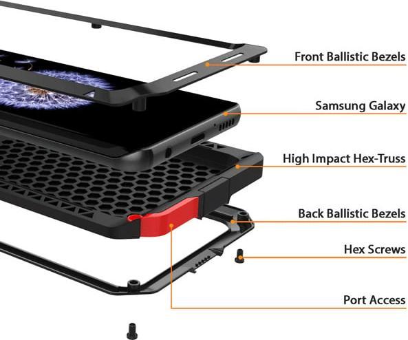 Produktbild PhoneLook Hülle Lunatik Taktik Extreme (Samsung Galaxy S25 Ultra)