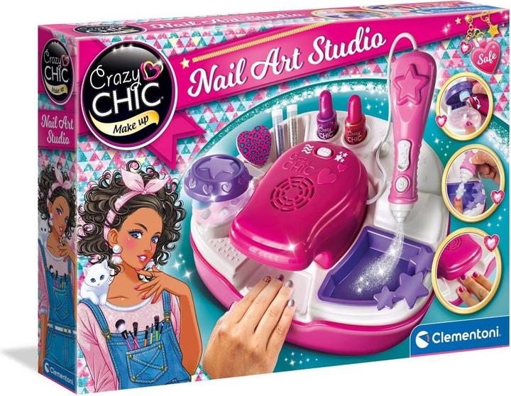 Produktbild Clementoni Crazy Chic - Nail Art Studio
