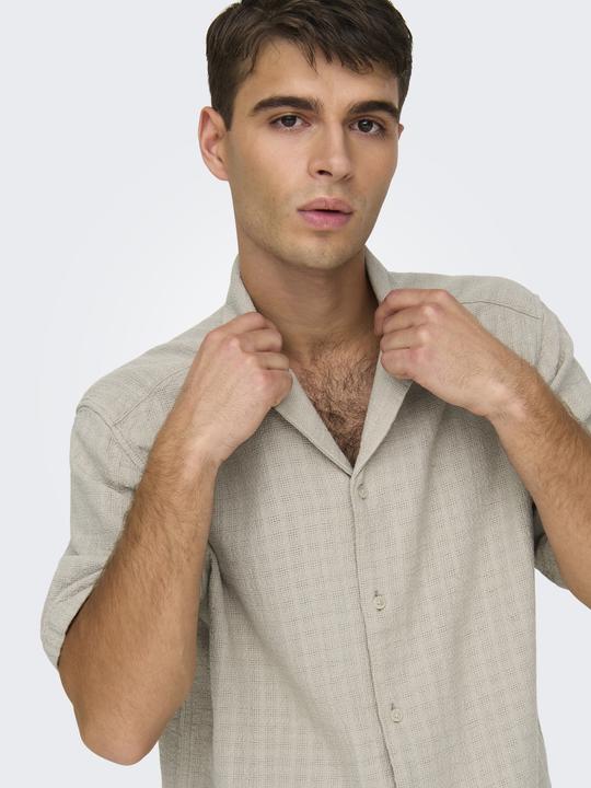Produktbild Only & Sons Onslatham Rlxss Resort Linen Struc 0257 (L)